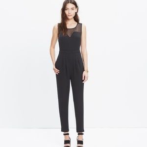 Madewell black crepe Norwood jumpsuit